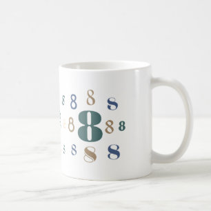 Number 8 mug