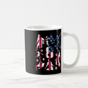Number 8 Years Soccer 8th Birthday Coffee Mug