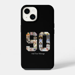 Number 90 Photo Collage iPhone 14 Case