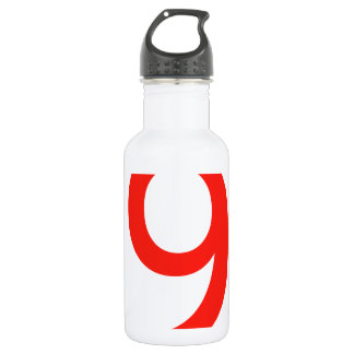 Number 9 532 ml water bottle