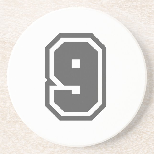 Number 9 coaster (Front)