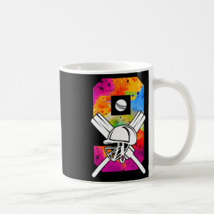 Number 9 Years Cricket 9th Birthday 1 Coffee Mug
