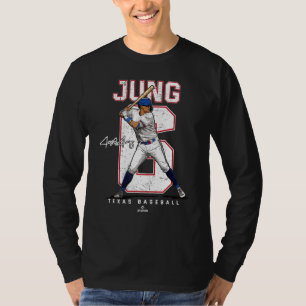 Number and Portrait Josh Jung Texas T-Shirt