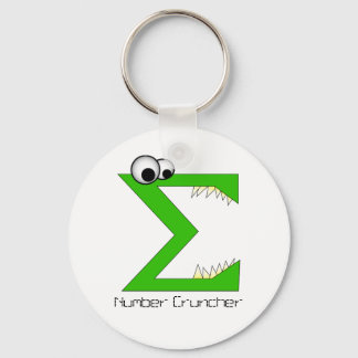 Number Cruncher Key Chain