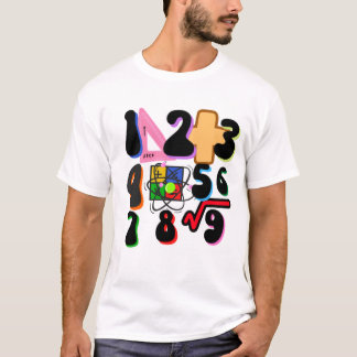 number day kids costume numbers math day calculato T-Shirt