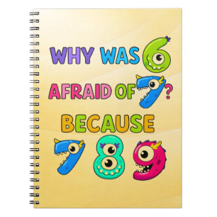 Number Day Maths Notebook Funny Numbers Joke