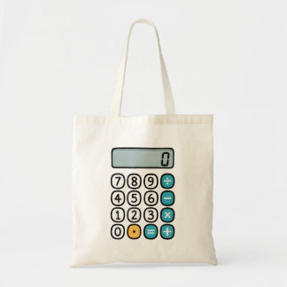 Number Day Simple Calculator Math Tote Bag
