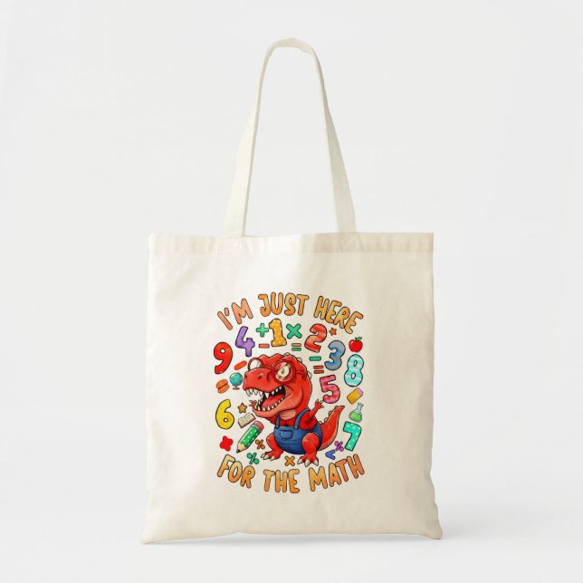 Number Day Tote Bag | Funny Maths Numbers (Devant)