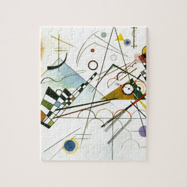 Number Eight Jigsaw Puzzle (Vertical)