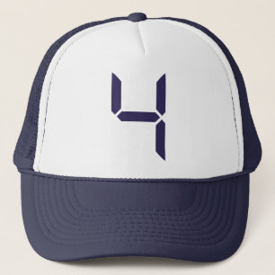 Number - Four - 4 Trucker Hat