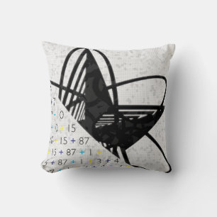 Number Game [Duel] Throw Pillow