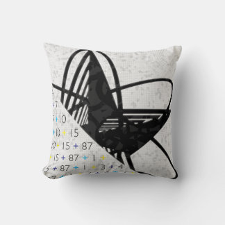 Number Game [Duel] Throw Pillow