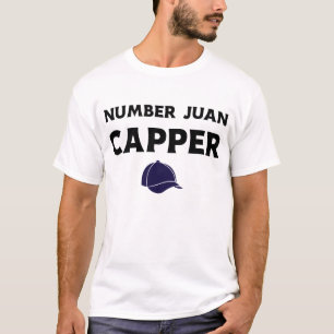 Number Juan Capper Funny Slang Humour #1 Liar  T-Shirt
