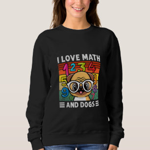 Number Learning calculator costume matc day Math O Sweatshirt