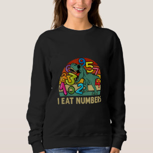Number Learning calculator costume matc day Math O Sweatshirt