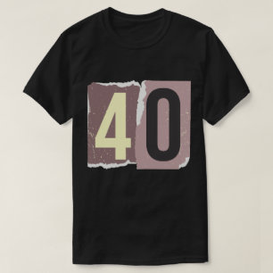 Number Magazine Ransom 40 T-Shirt