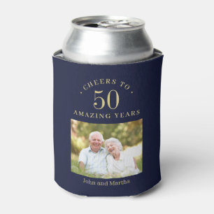 Number of Years Editable Colour Party Favours Can Cooler