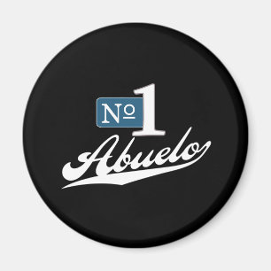 Number One Abuelo (2) Magnet