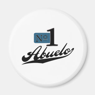 Number One Abuelo Magnet