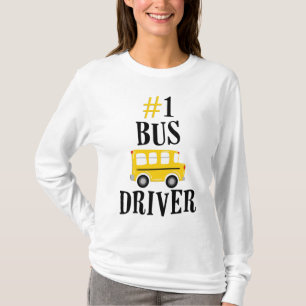 Number One Bus Driver T-Shirt