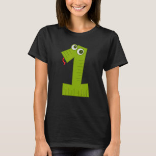 Number One Counting math Costume T-Shirt