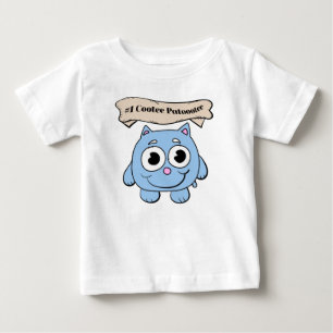Number One Cutie Patootie kitty Baby T-Shirt