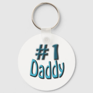 Number One Daddy! customizable products Keychain