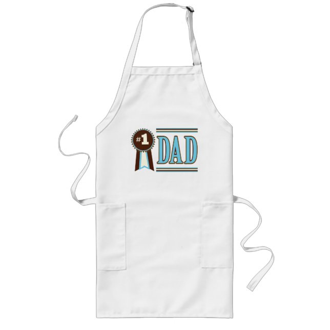 Number One Dad's Father's Day Apron (Front)