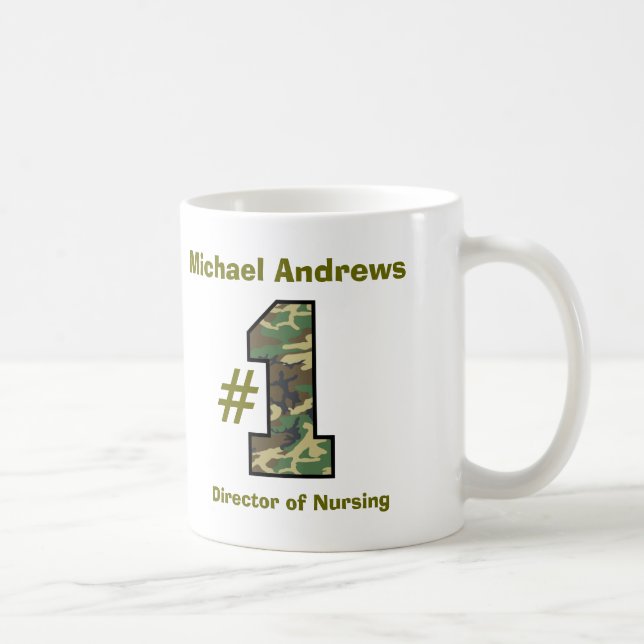 Number One Director of Nursing V58 Coffee Mug (Right)