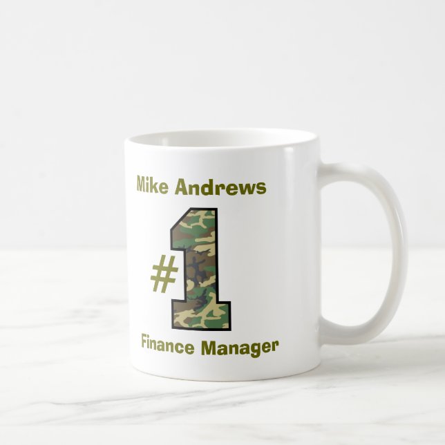 Number One Finance Manager V20 Coffee Mug (Right)