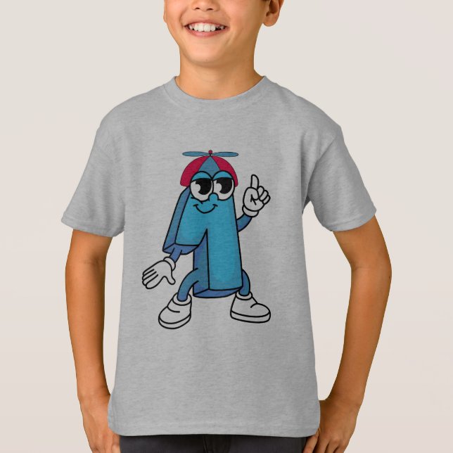 number one first digit T-Shirt (Front)