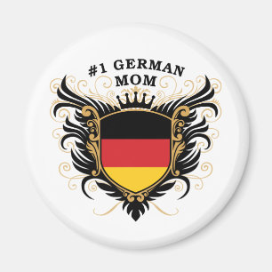 Number One German Mom Magnet
