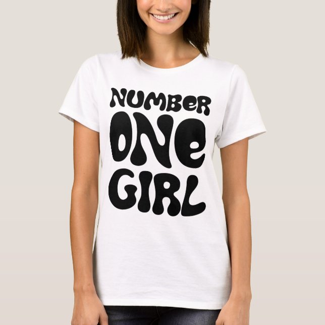Number One Girl T-shirt (Front)