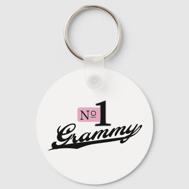 Number One Grammy Keychain (Front)