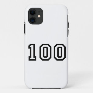 Number One Hundred iPhone 11 Case