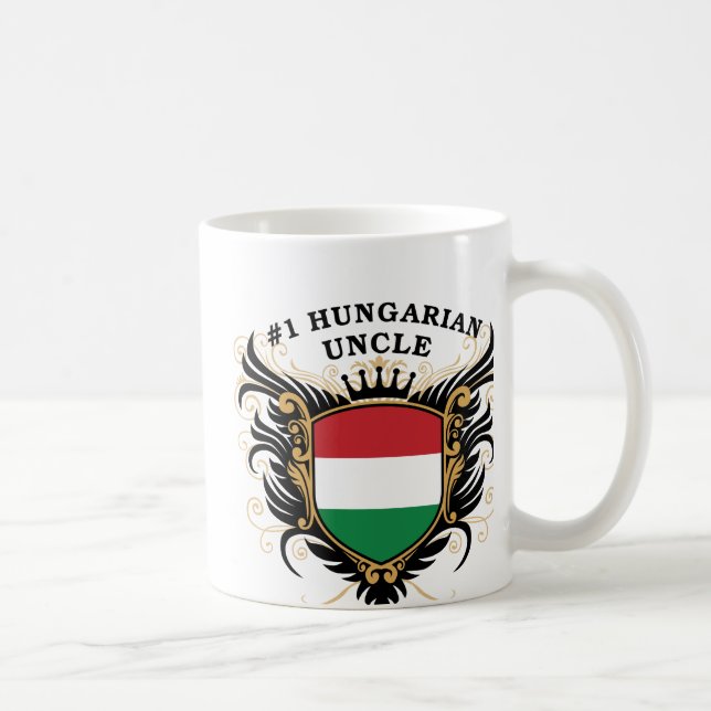 Number One Hungarian Uncle Coffee Mug (Right)