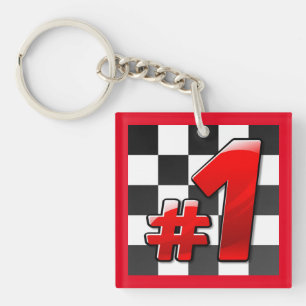 NUMBER ONE KEYCHAIN