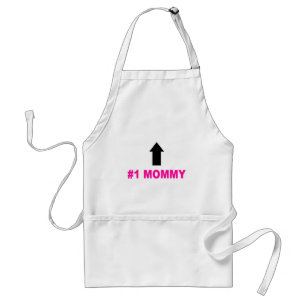 Number One Mommy Standard Apron