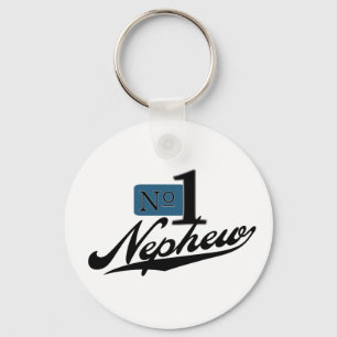 Number One Nephew Keychain