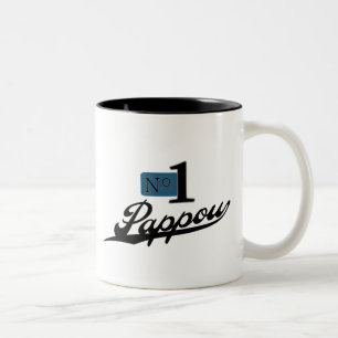 Number One Pappou Two-Tone Coffee Mug