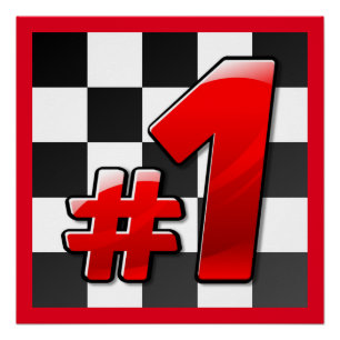 NUMBER ONE POSTER