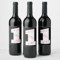Number One Wine Numero Uno Vino visual text