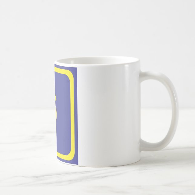 number six coffee mug (Right)
