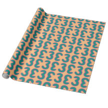 Number Three Wrapping Paper