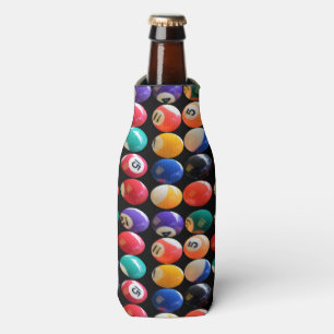 Numbered And Coloured Eightballs, Bottle Cooler