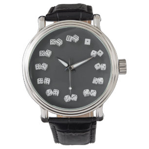 Numbered Dice Novelty Watch