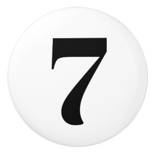 Numbered drawer pulls