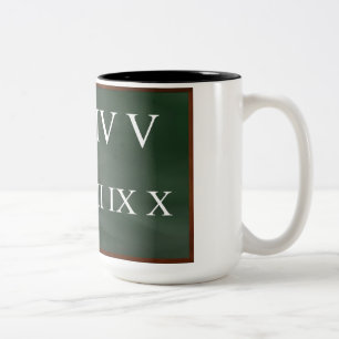 Numbered Mug