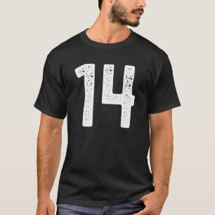 Numbered Practice Jerseys Number 14 T Shirt