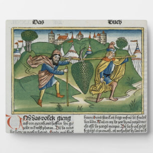 Numbers 13 23 The Grapes of Eschol, from the 'Nure Plaque